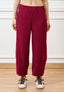 Pantalone balloon alla caviglia - BORDEAUX