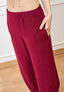 Pantalone balloon alla caviglia - BORDEAUX
