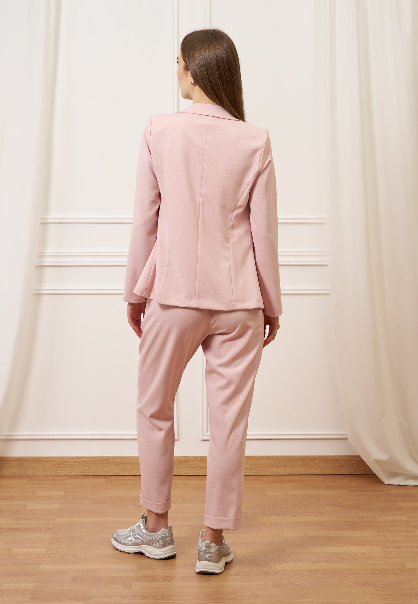 Pantalone dritto con risvolto - CIPRIA