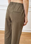 Pantalone con tasche applicate - MILITARE