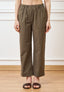 Pantalone con tasche applicate - MILITARE