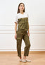 Pantalone militare con tasconi - MILITARE