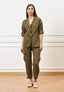 Pantalone militare con tasconi - MILITARE