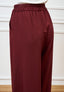 Pantalone ampio in lino e viscosa - INDIA
