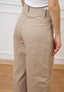 Pantalone con tasconi retro - BEIGE