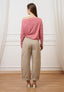 Pantalone con tasconi retro - BEIGE