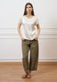 Pantalone con tasconi retro - MILITARE