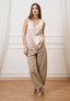 Pantalone con tasconi retro - BEIGE