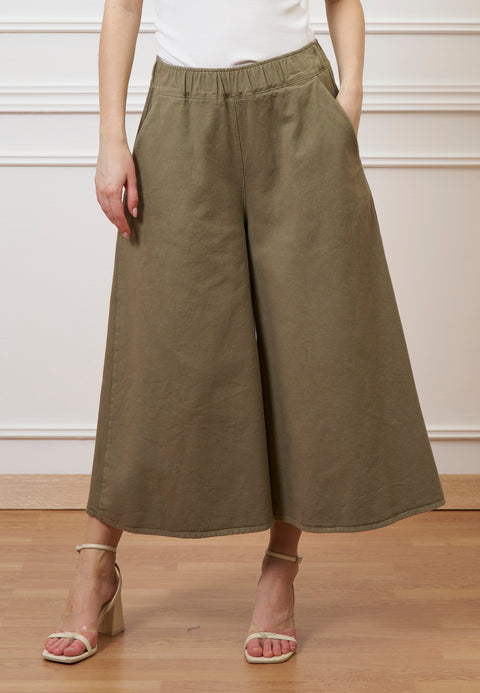 Pantalone gonna in gabardina - MILITARE