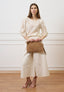 Pantalone gonna in gabardina - AVORIO