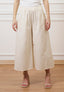 Pantalone gonna in gabardina - AVORIO