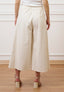 Pantalone gonna in gabardina - AVORIO
