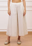 Pantalone gonna in mussola - AVORIO