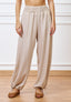 Pantalone cargo ampio - BEIGE