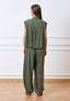Pantalone cargo ampio - MILITARE