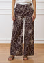 Pantalone palazzo stampato floreale - MULTICOLOR