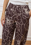 Pantalone palazzo stampato floreale - MULTICOLOR