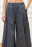 Pantalone gonna con tasconi - GRIGIO SCURO