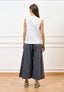 Pantalone gonna con tasconi - GRIGIO SCURO