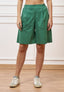Bermuda con elastico sul retro - MILITARE
