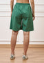 Bermuda con elastico sul retro - MILITARE