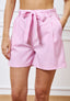 Bermuda a righe con fusciacca - ROSA