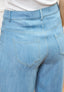 Pantalone ampio effetto denim - CELESTE