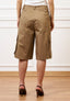 Bermuda con tasconi - BEIGE