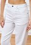 Pantalone balloon cinque tasche - BIANCO