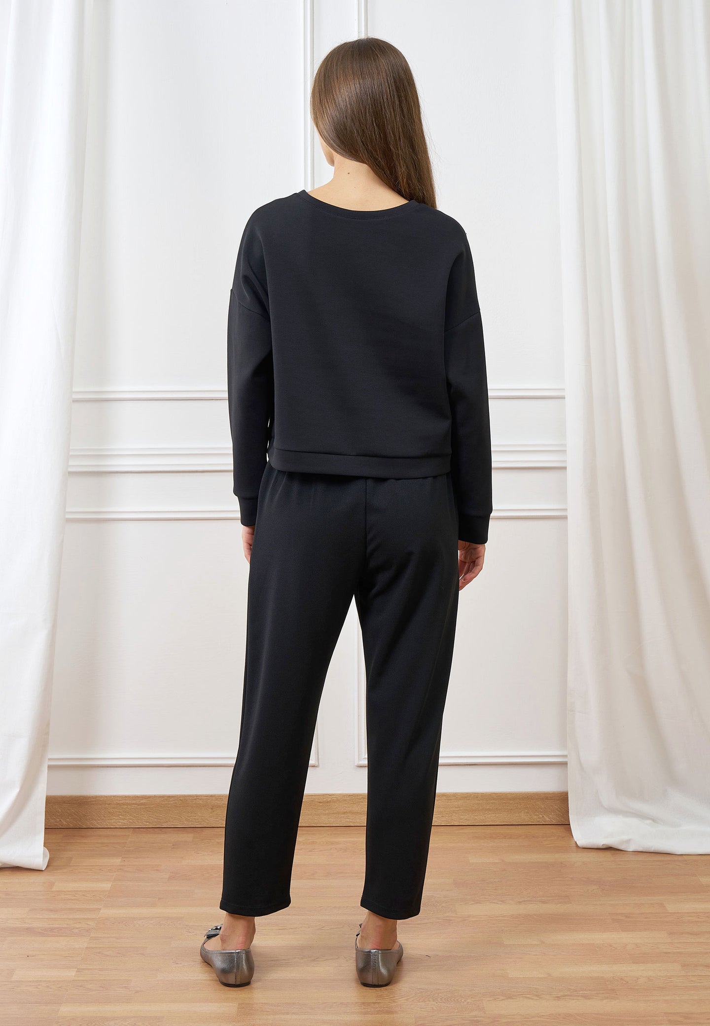 Pantalone ampio con elastico