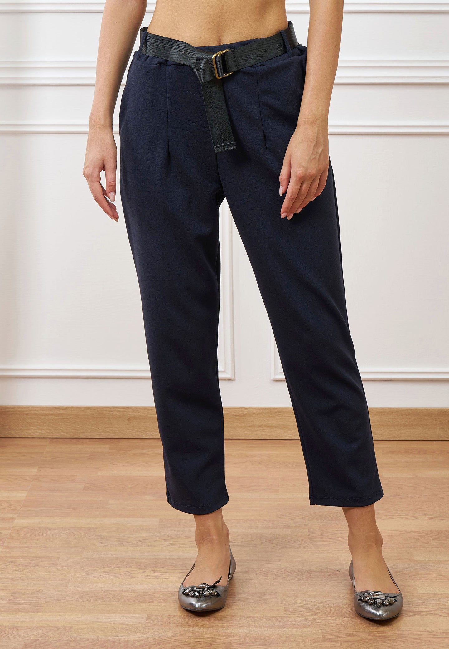 Pantalone ampio con elastico