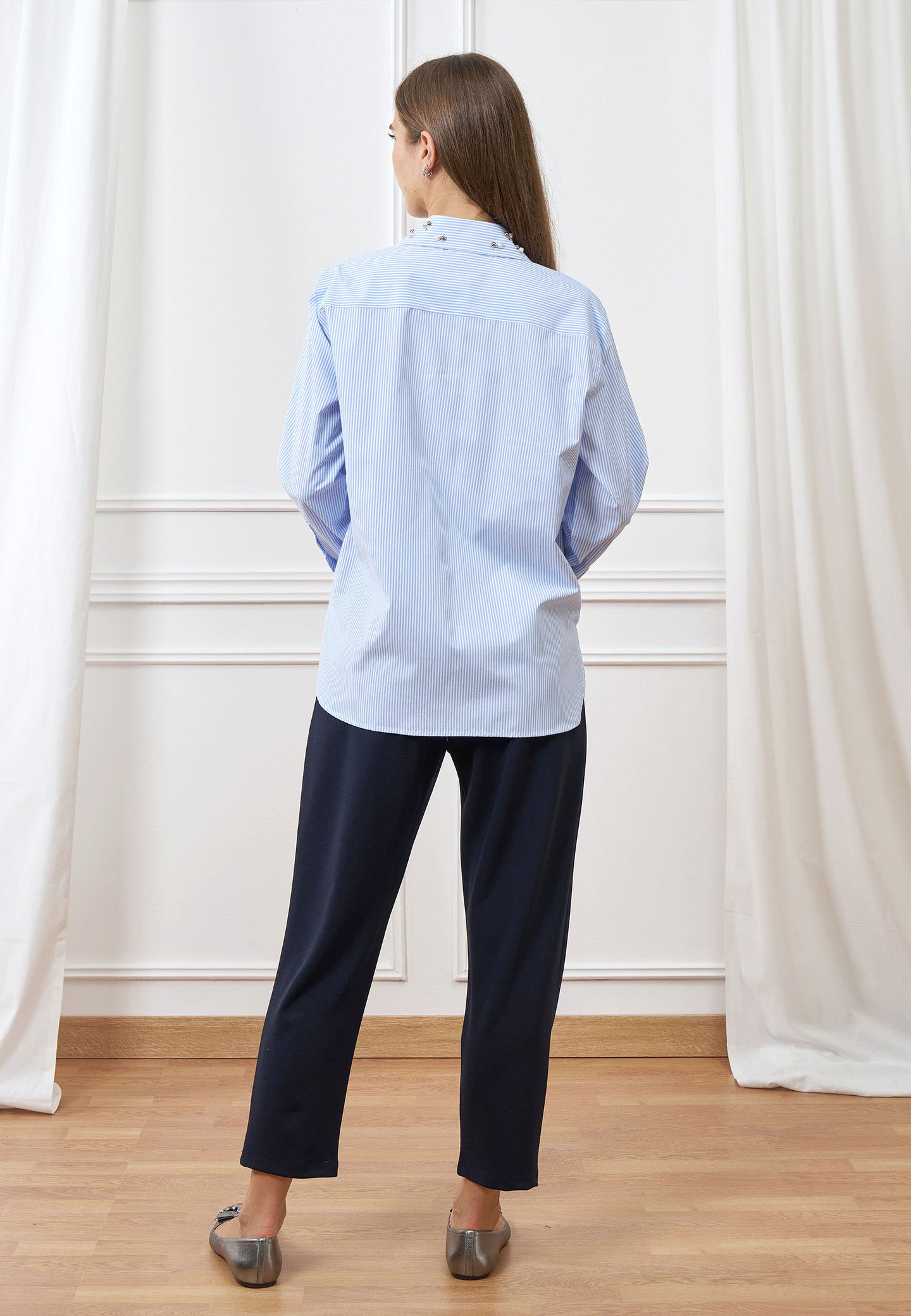 Pantalone ampio con elastico