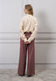 Pantalone ampio fiammato