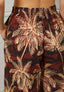 Pantalone ampio in fantasia