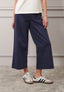 Pantalone cotone elastico retro