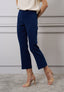 Pantalone dritto zip laterale