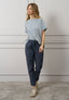 Pantalone effetto denim