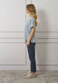 Pantalone effetto denim