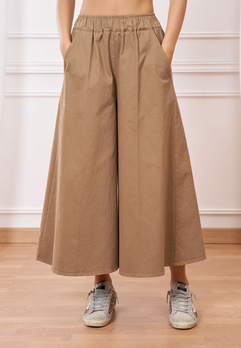 Pantalone gonna vita alta