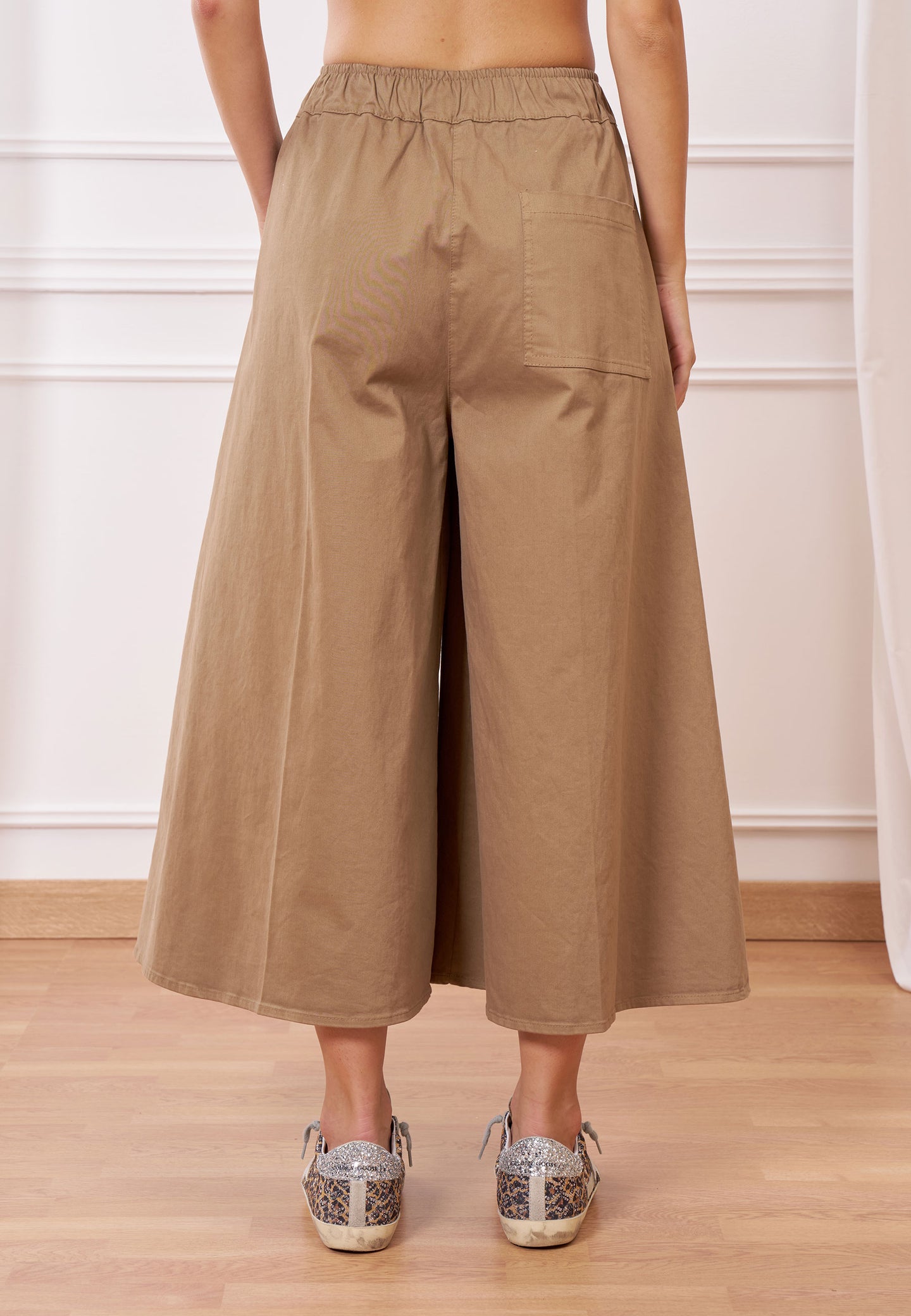 Pantalone gonna vita alta