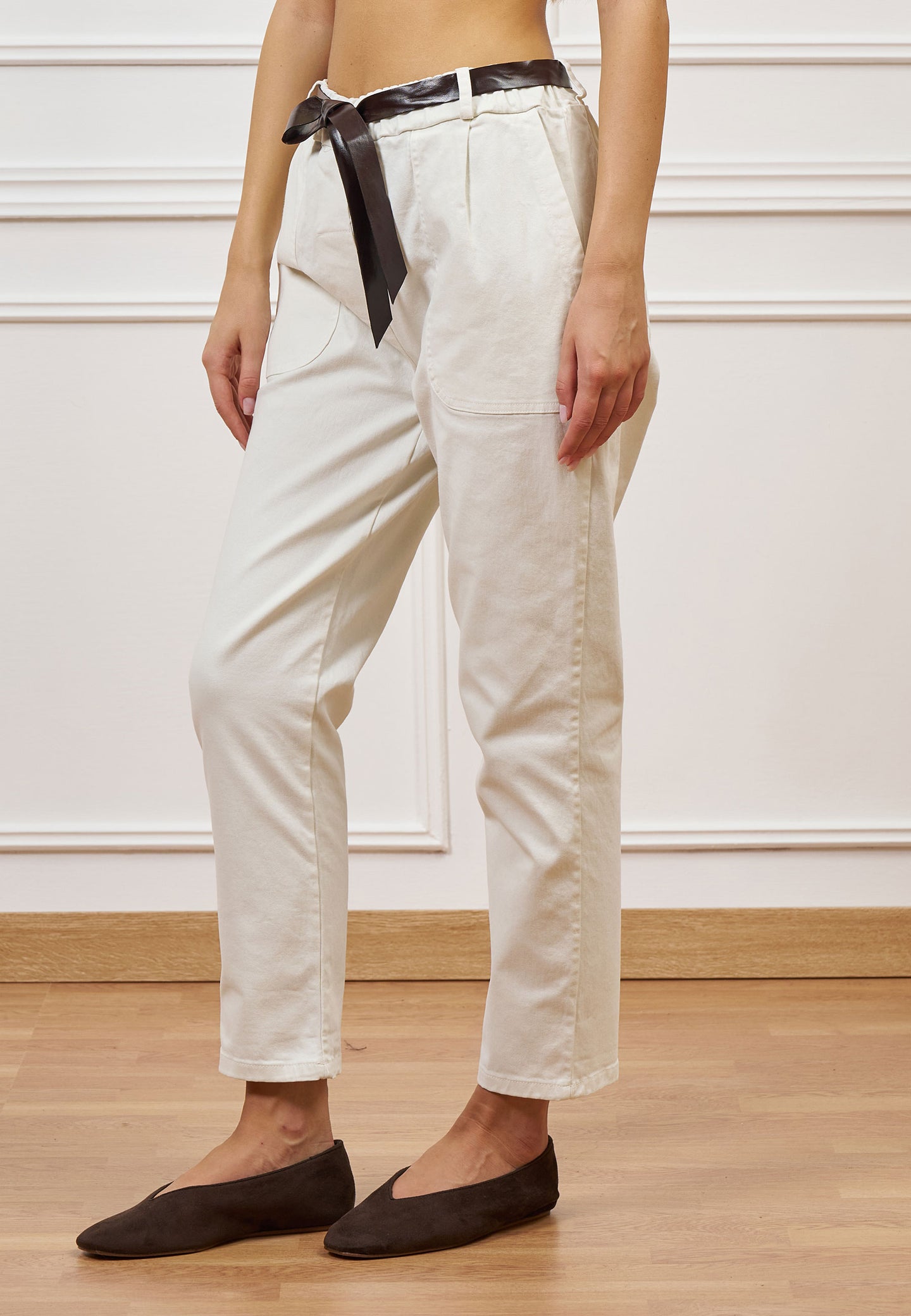 Pantalone jogger con cintura