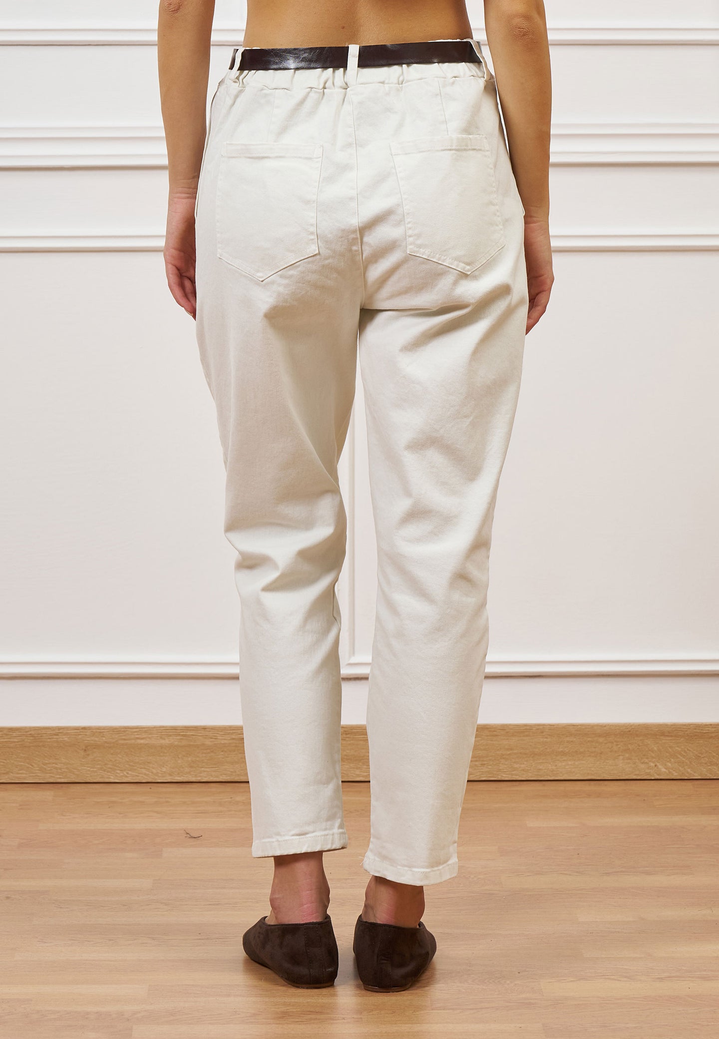 Pantalone jogger con cintura