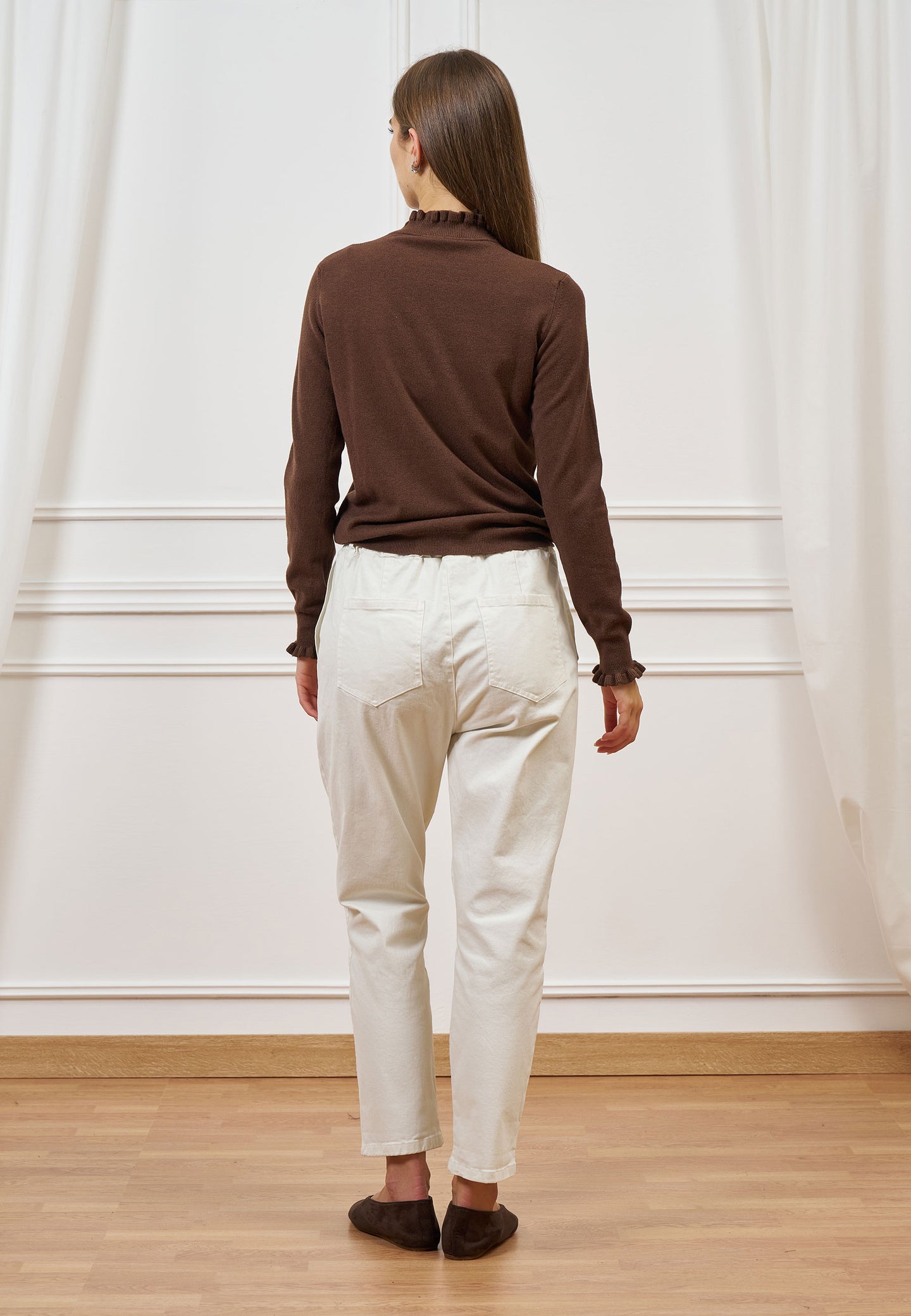 Pantalone jogger con cintura