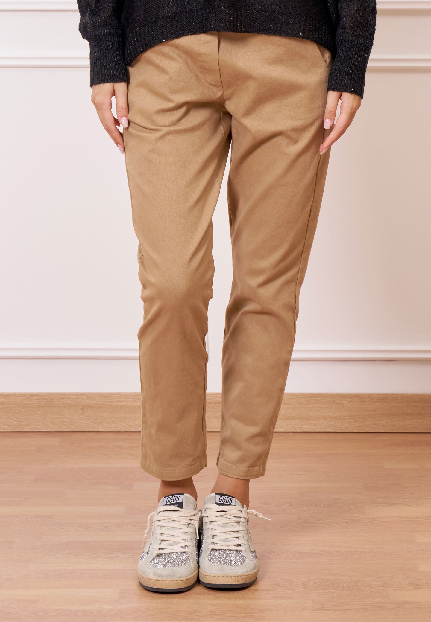 Pantalone jogging elastico retro