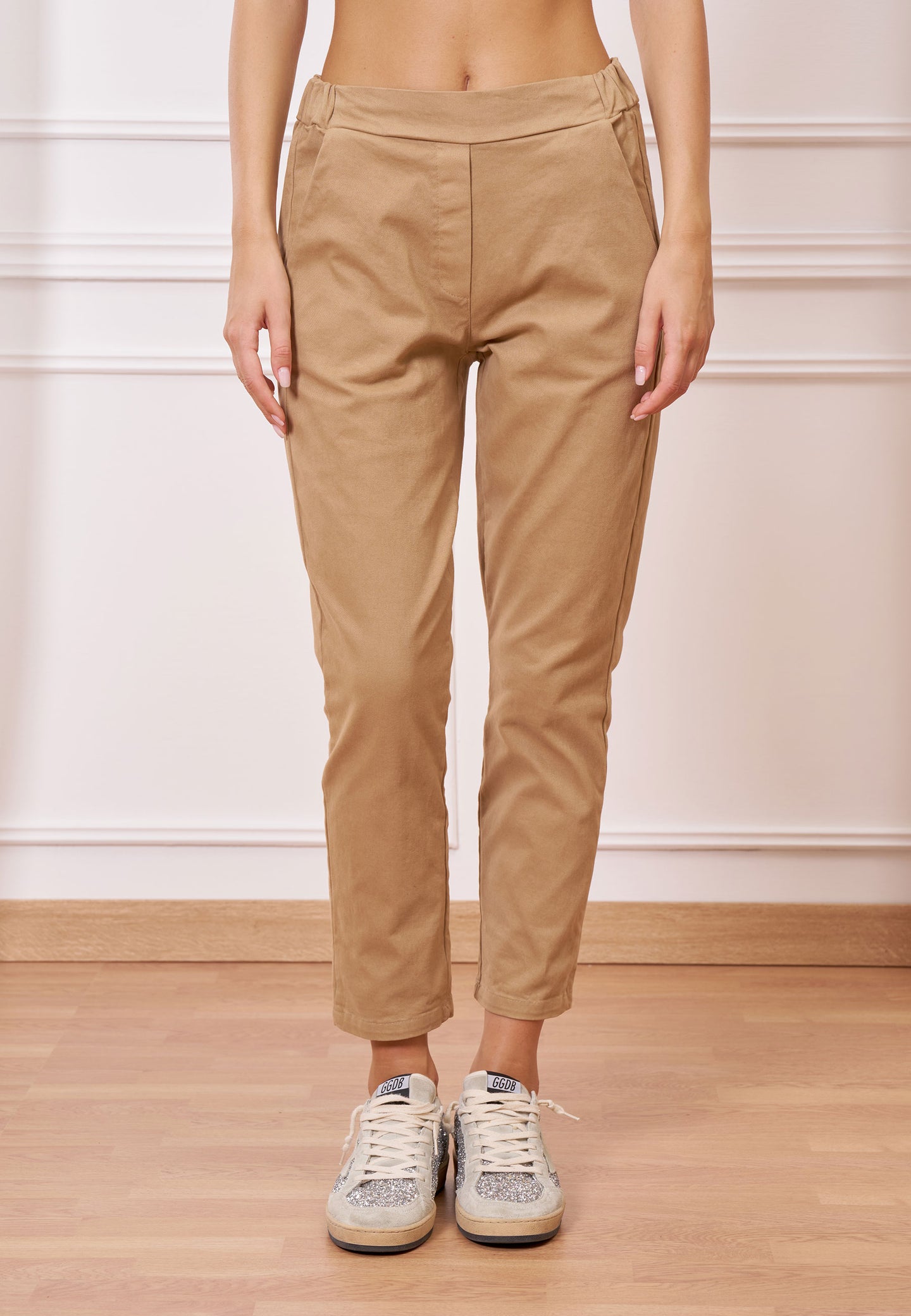 Pantalone jogging elastico retro