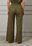 Pantalone lungo misto lino