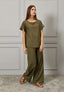 Pantalone lungo misto lino