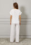 Pantalone lungo misto lino