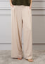 Pantalone palazzo con cintura