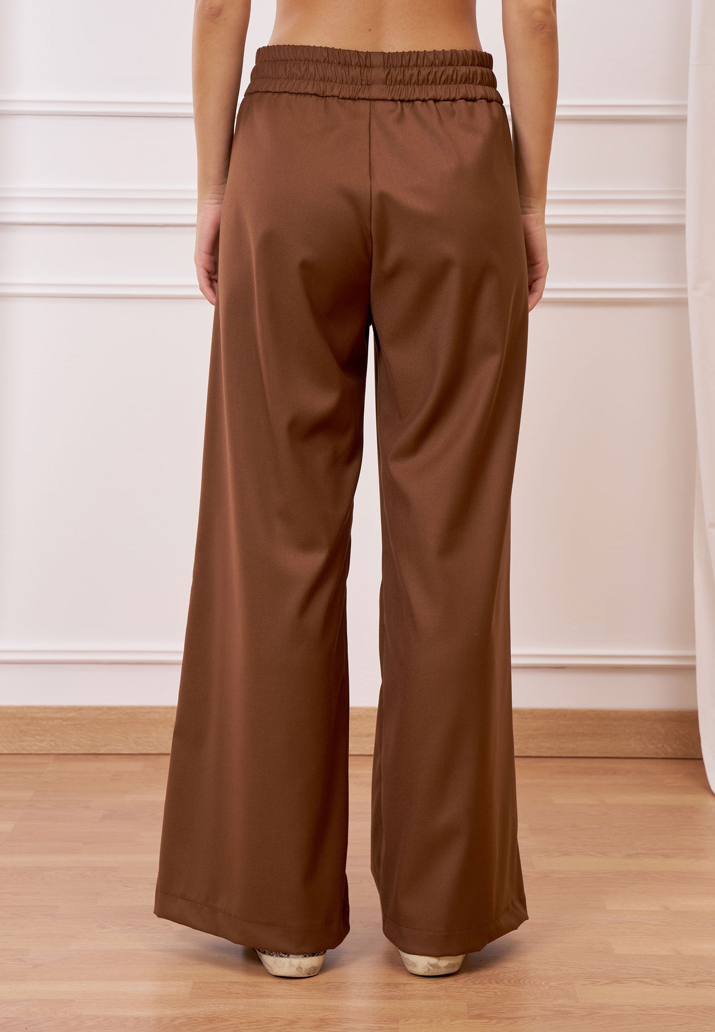 Pantalone palazzo con coulisse